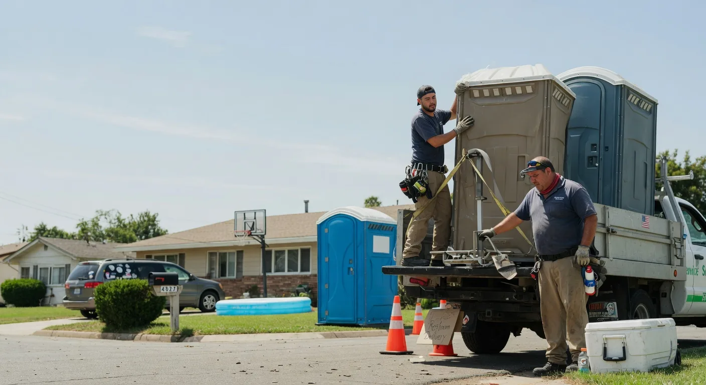 Porta Potty Rental in South Vienna, OH near me