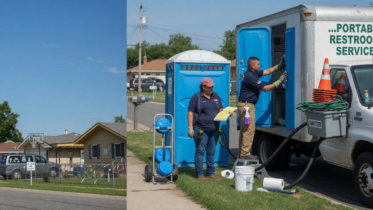 Portable Toilet Rental in South Vienna, OH near me